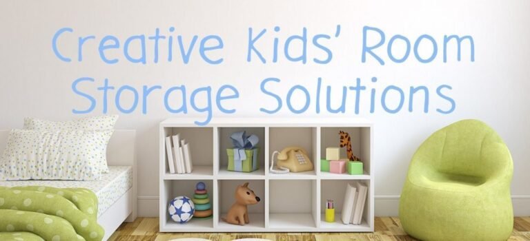 Creative Kids’ Room Storage Solutions