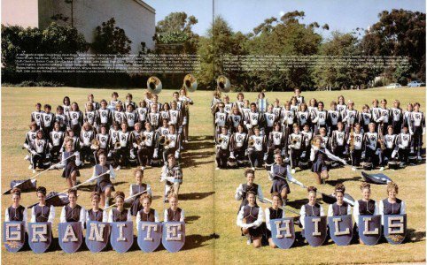high school marching band