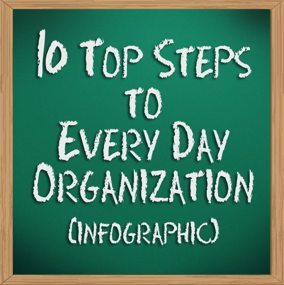 10 Top Steps to Every Day Organization