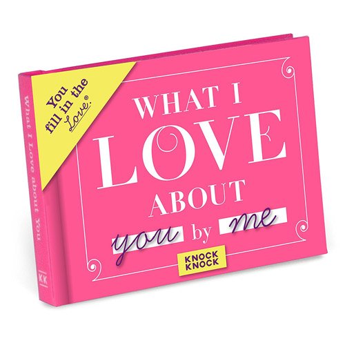 What I Love About You Fill In The Love Journal