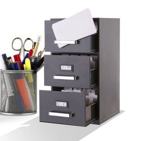 business card cabinet