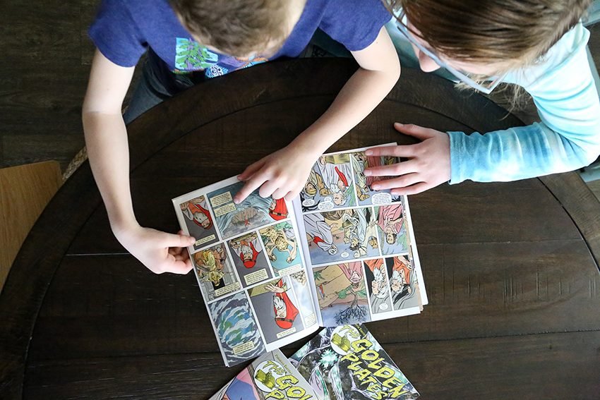 The Golden Plates Graphic Novels make Book of Mormon Reading Fun for kids