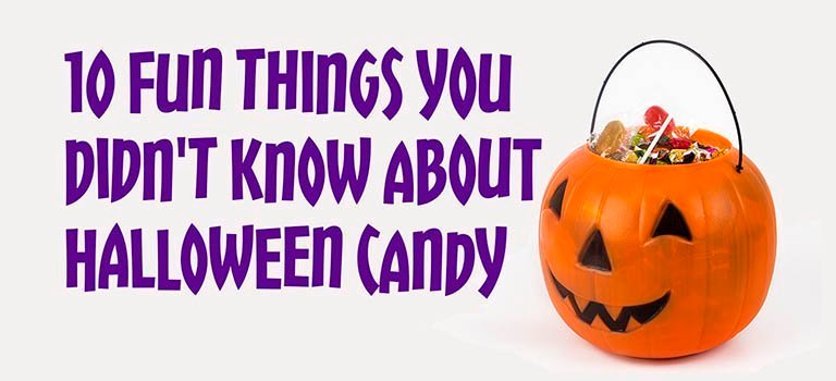10 Fun Things You Didn't Know About Halloween Candy Infographic