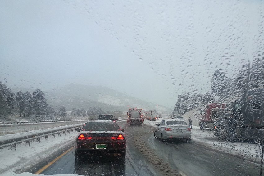 Always check weather and road conditions