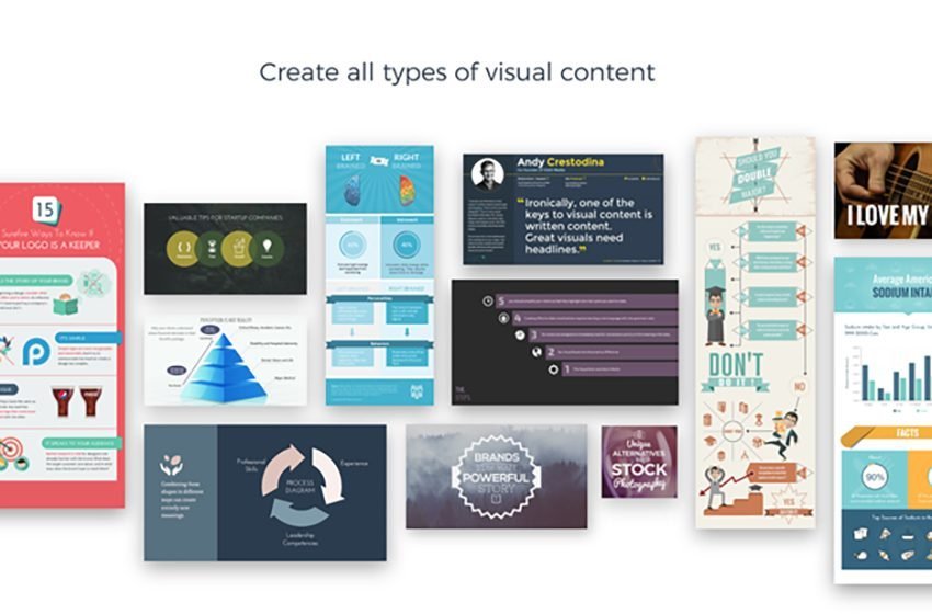 Create awesome graphics with visme