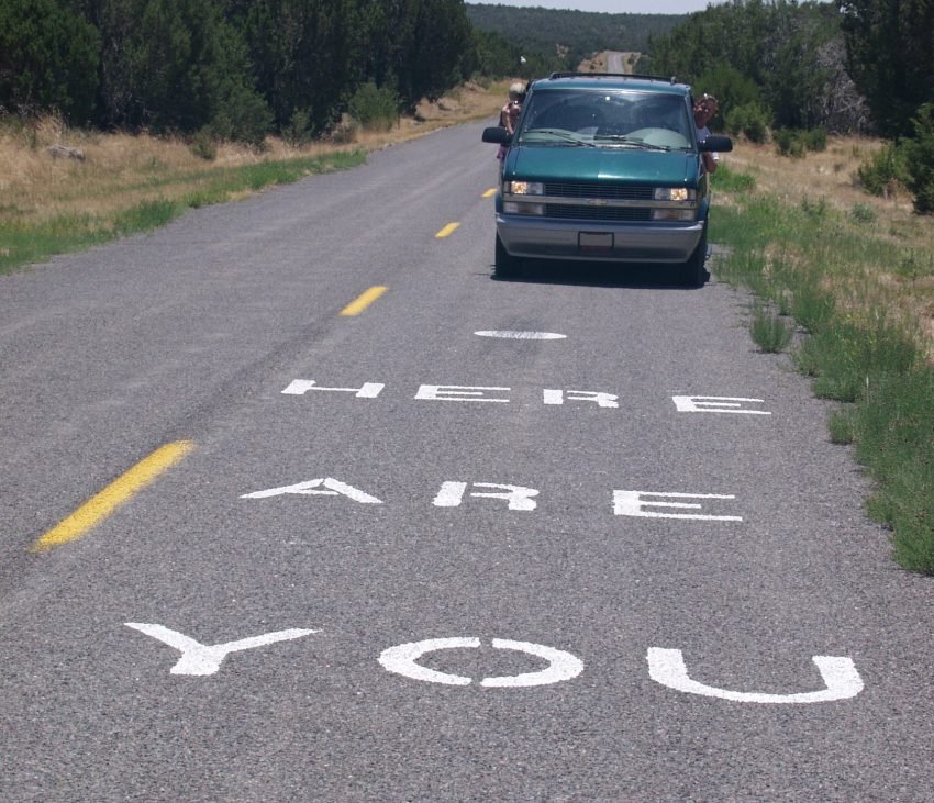 you are here