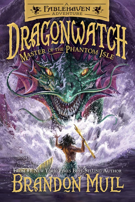 Dragonwatch book 3 Master of the Phantom Isle, by Brandon Mull