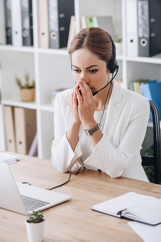 Using a headset can make working from home easier