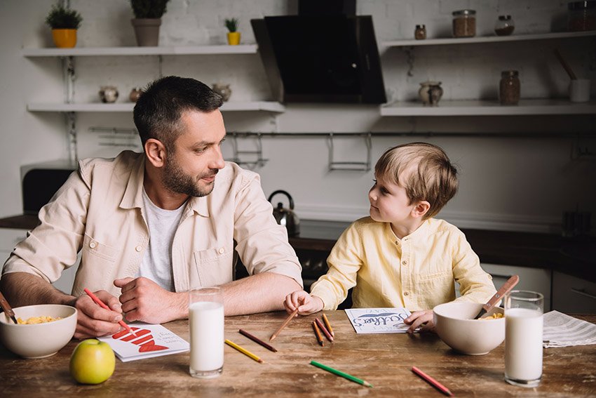 father and child activity