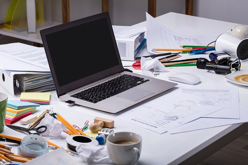 declutter your physical business space to start strong