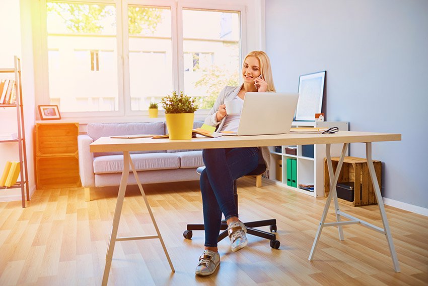 9 Top Tips for Working from Home Successfully-DP