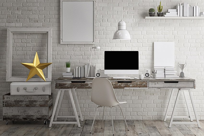 clean and comfortable office