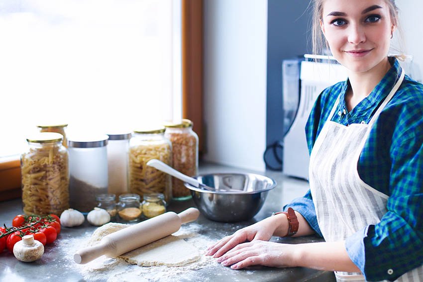 teenage baker