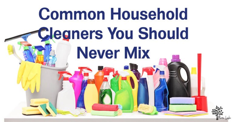 Common Household Cleaners You Should Never Mix